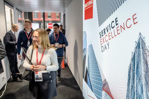 Impressionen vom Service Excellence Day 2023 bei Materna