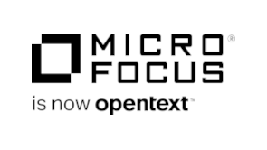 Logo "MicroFocus opentext" (verweist auf: Lösungen für OpenText)
