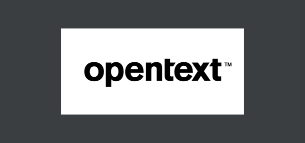 Logo "OpenText"