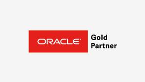 Logo "Oracle Gold Partner" (verweist auf: Oracle)