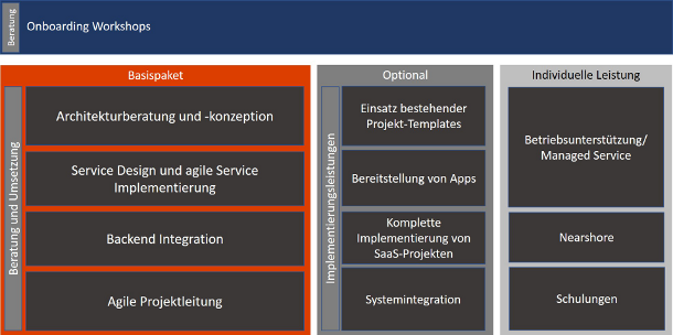 ComConsult bietet ein Komplettpaket für Planung, Einführung und Betrieb der gesamten Produktpalette von ServiceNow an und begleitet Unternehmen bei der Umsetzung ihrer ServiceNow-Projekte über die gesamte Prozesskette hinweg.