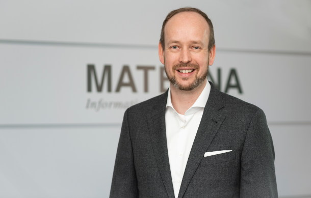 Martin Wibbe, Vorstandsvorsitzender und CEO der Materna-Gruppe