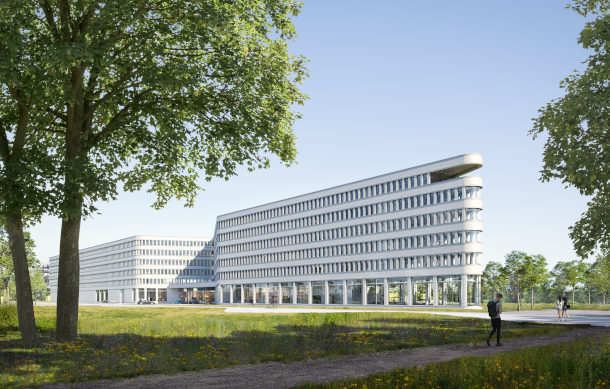 Materna-Hauptsitz, Ansicht des neuen Headquarters in Dortmund; Einzug Anfang 2024