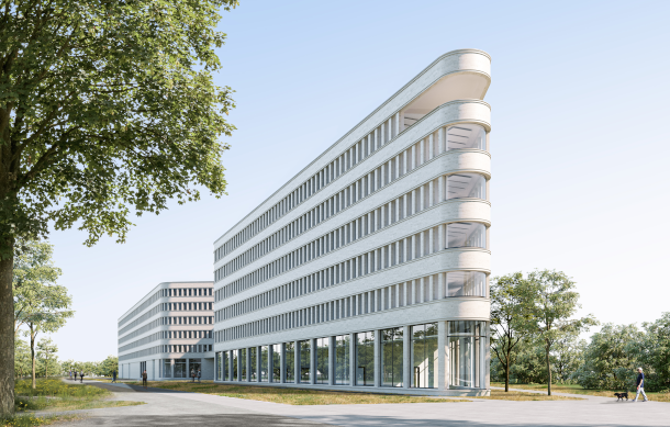 Materna-Hauptsitz, Ansicht des neuen Headquarters in Dortmund; Einzug Anfang 2024