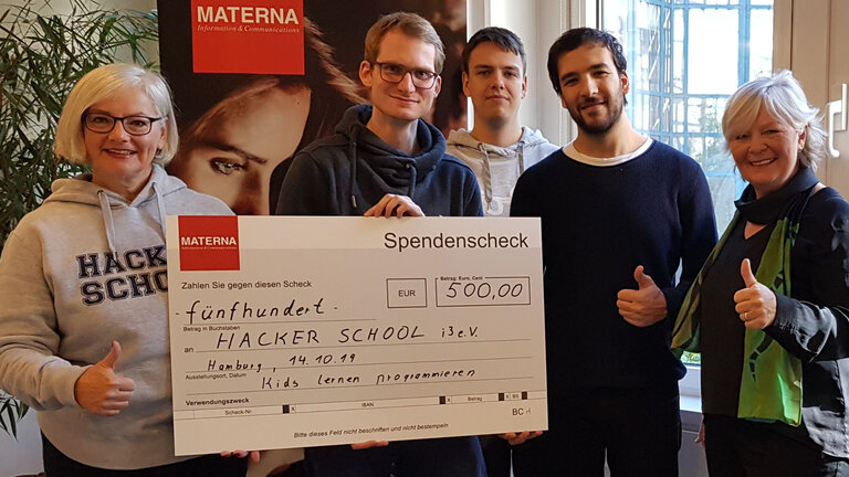 Spendenübergabe