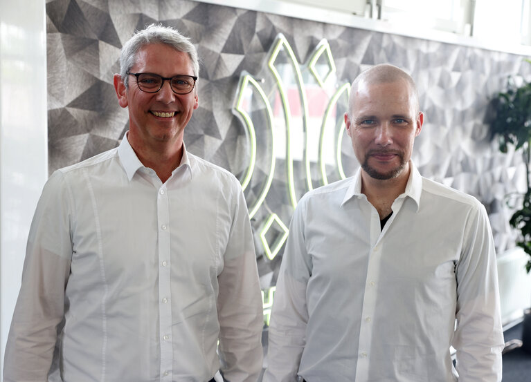 Michael Hagedorn und Jonas Andrulis