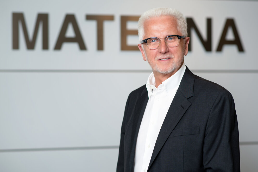Portrait von Materna-Gründer Dr. Winfried Materna