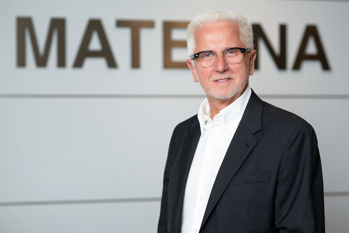 Portrait von Materna-Gründer Dr. Winfried Materna