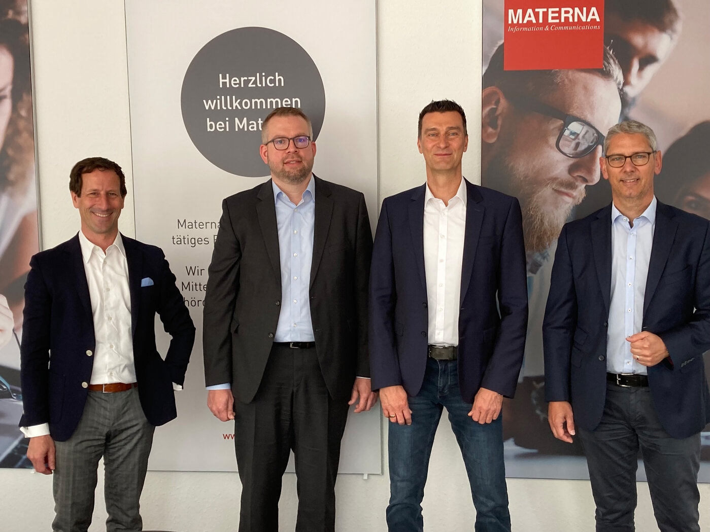 Gruppenfoto Materna ISO und Materna SE