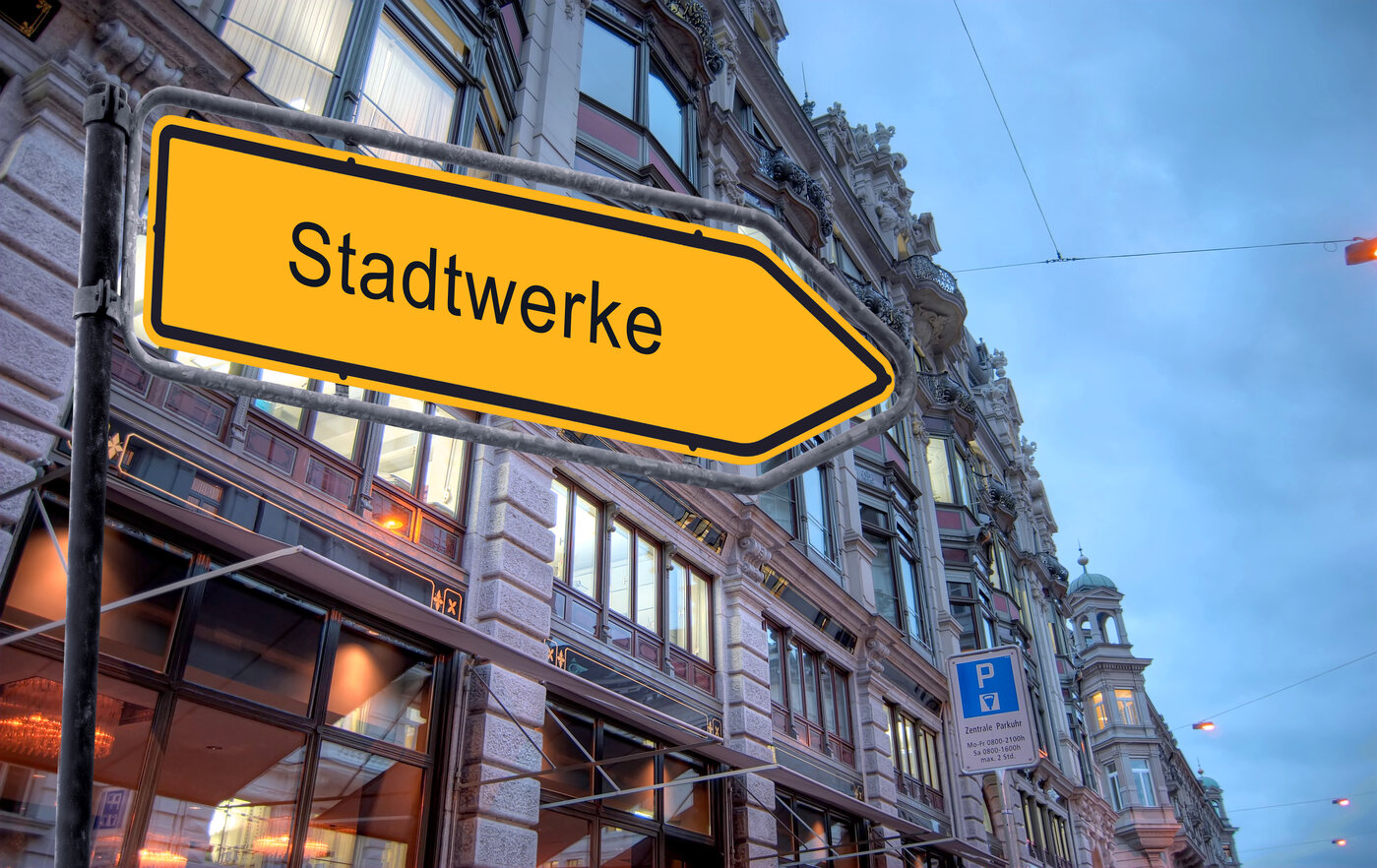 Strassenschild 23 - Stadtwerke 